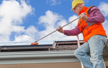 Bracken Hill soft wash roof cleaning